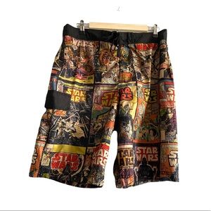 ⭐️Star Wars Swim Trunks, sz L